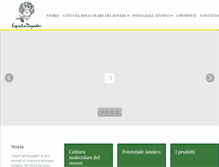 Tablet Screenshot of espritdedryades.com